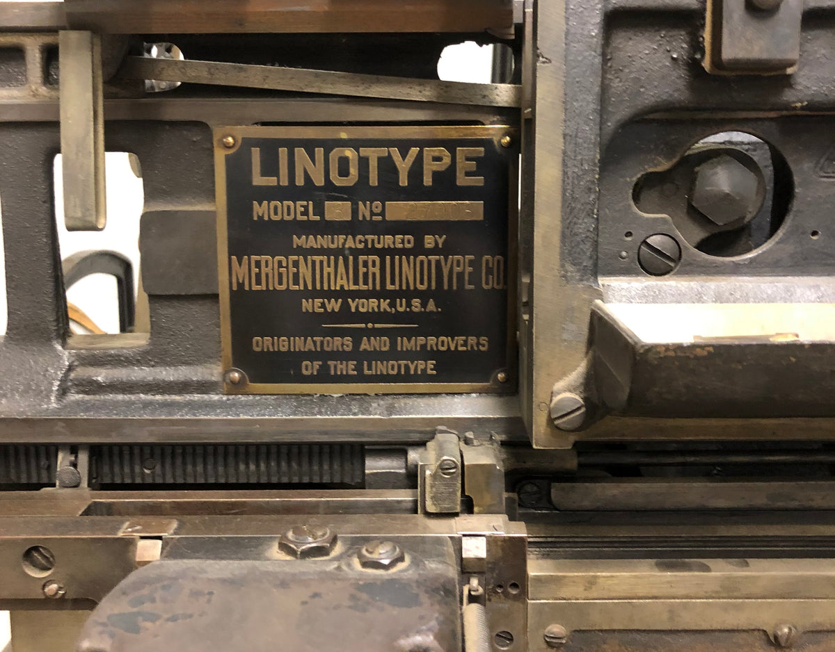 The Linotype Machine An Evolutionary Cornerstone of Printing Technolo