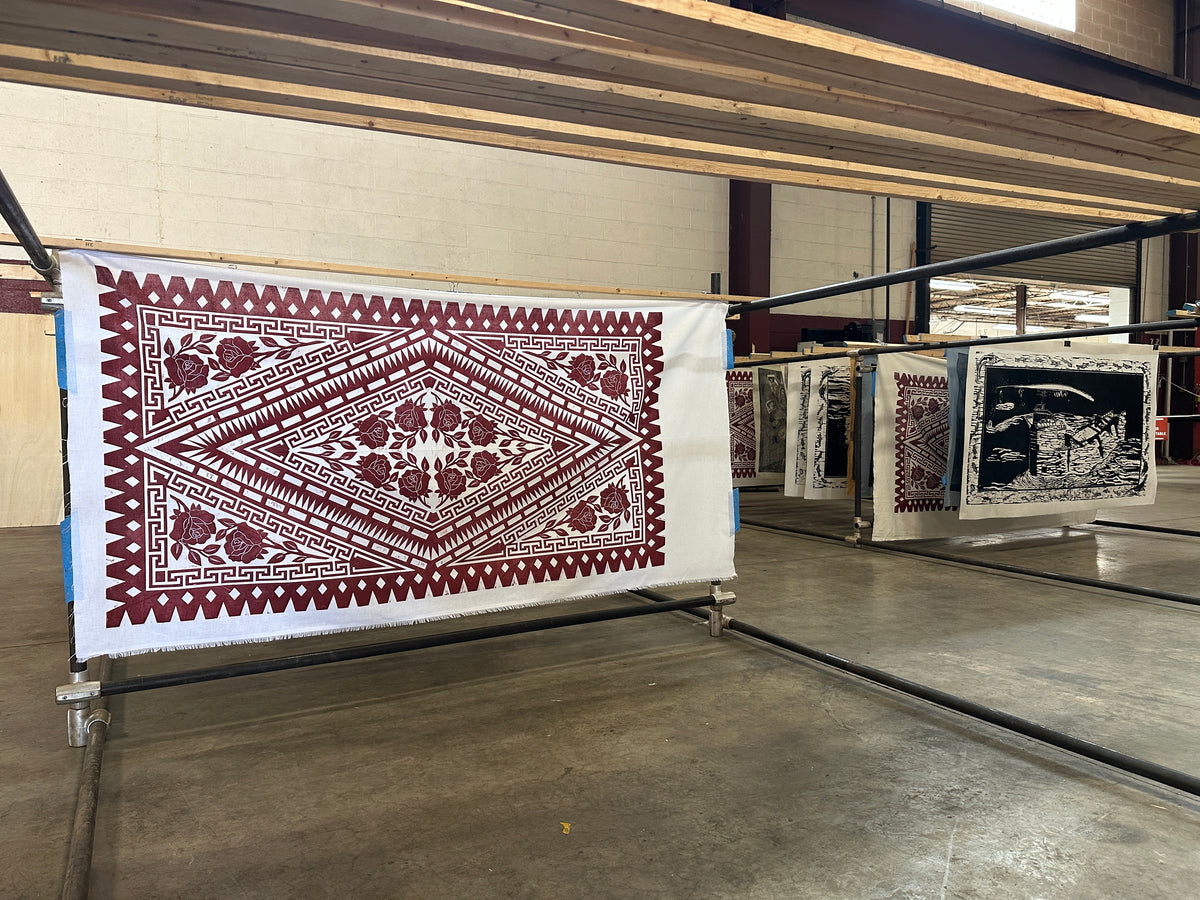 VIBRANT 'REALLY BIG PRINTS' PIECE PRESERVES PART OF A FAMILY'S STORY