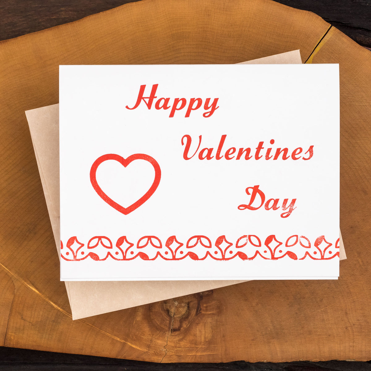 Happy Valentines Day Greeting Card – Hamilton Wood Type Museum