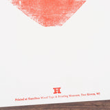 Original Print: Big Red Heart Posters