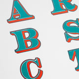 Type Specimen: Aetna #3 Chromatic Poster - From the Enquirer Collection