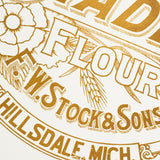 Historic Restrike: Diadem Flour Poster