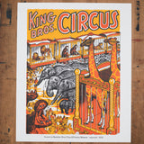 Historic Restrike: King Bros. Circus Train