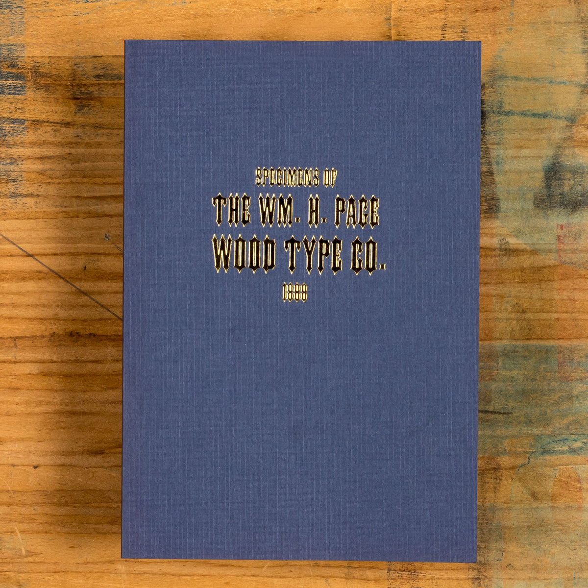 Electrotype Specimens 1888☆洋書 The Wm. H. Page Specimen Book – Hamilton Wood Type Museum