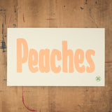 Historic Restrike: Globe Peaches