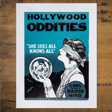 Historic Restrike: Hollywood Oddities - Girl with a Radio Mind