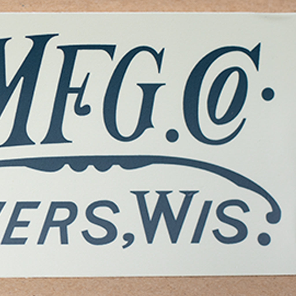 Bumper Sticker Hamilton Wood Type Museum