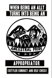 When Being An Ally Turns Into Being An Appropriator (Zine)