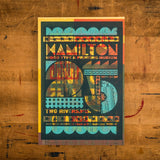 Makeready: Hamilton 25th Anniversary Poster by Brad Vetter