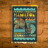 Makeready: Hamilton 25th Anniversary Poster by Brad Vetter