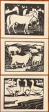 Hatch Show Print - Barnyard Animal Coloring Cards