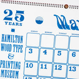PDF Print Ready Hamilton Silver Anniversary Calendar (Download)