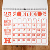 PDF Print Ready Hamilton Silver Anniversary Calendar (Download)