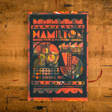 Makeready: Hamilton 25th Anniversary Poster by Brad Vetter