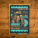 Makeready: Hamilton 25th Anniversary Poster by Brad Vetter