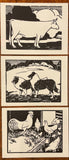 Hatch Show Print - Barnyard Animal Coloring Cards