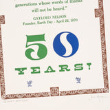 Original Print: Earth Day 50 Years