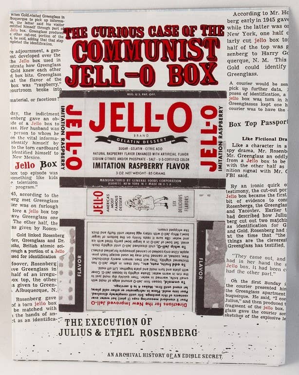 Curious Case of the Communist JellO Box (Zine) Hamilton Wood Type Museum