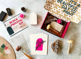 Wood Block Printing Kit, Cherry Blossom