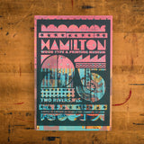 Makeready: Hamilton 25th Anniversary Poster by Brad Vetter