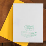 Ladyfinger Letterpress Greeting Cards