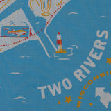 Two Rivers Map Bandana