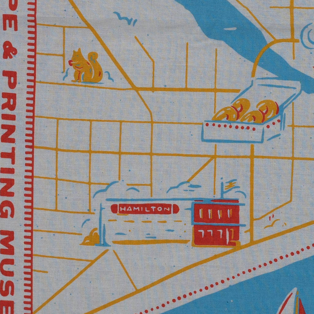 Two Rivers Map Bandana – Hamilton Wood Type Museum