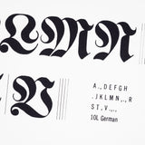 Blackletter Sorts - German