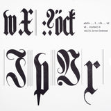 Blackletter Sorts - German Condensed