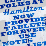 Hamilton Notepads