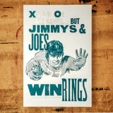X's and O's Football Poster