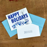 Happy Holidays notecard