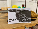 Manicule notepad
