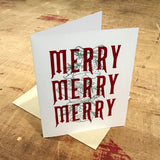 Merry Merry Merry notecard