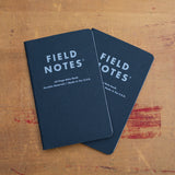 Field Notes - Pitch Black Dot-Graph Paper