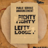 Righty Tighty Lefty Loosey (Second Edition)