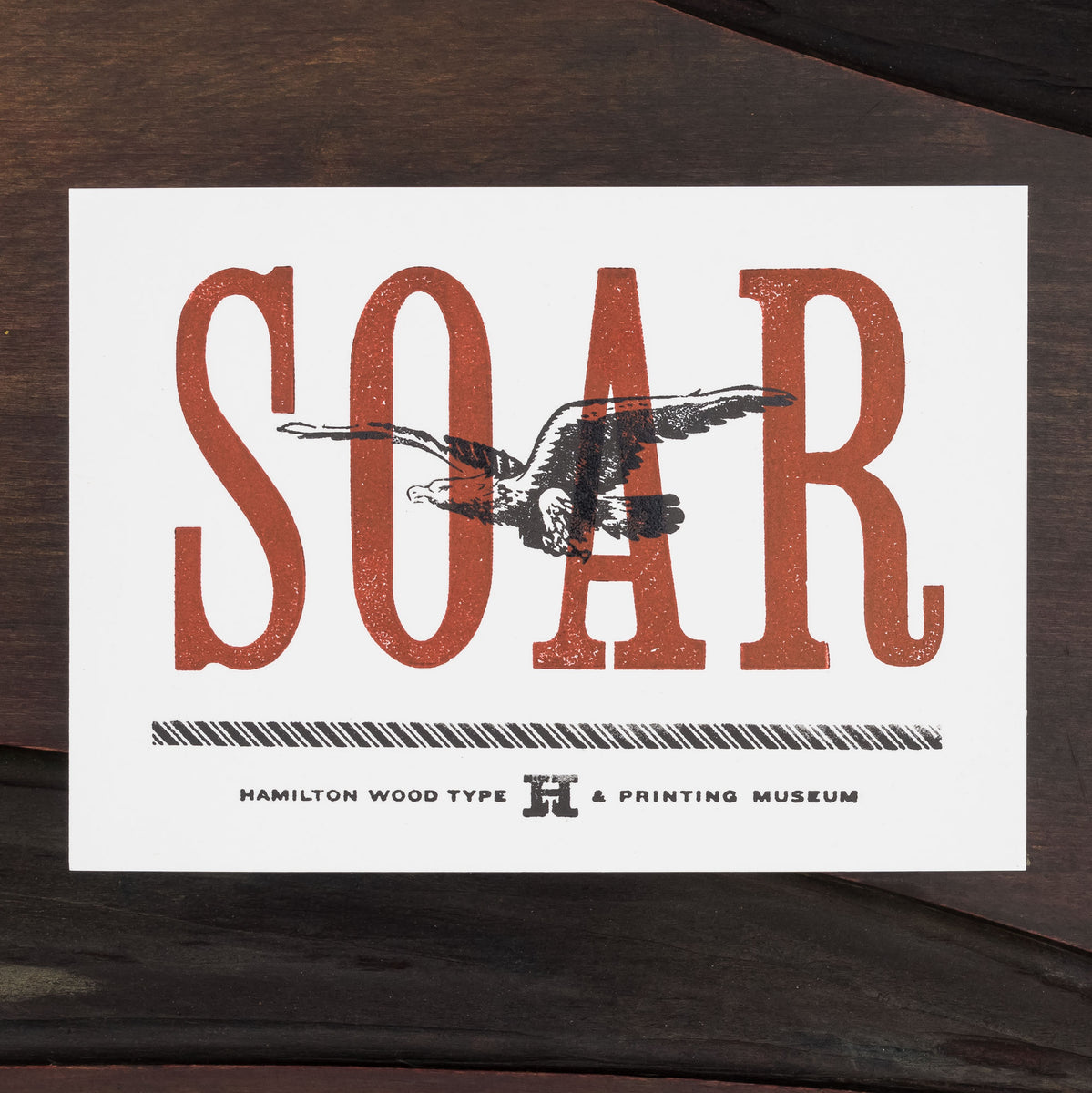 Original Print: SOAR Mini Poster – Hamilton Wood Type Museum