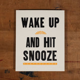 Original Poster: Wake Up And Hit Snooze