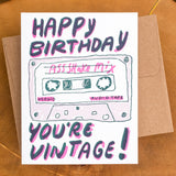 Hammerpress: Happy Birthday You're Vintage! Card