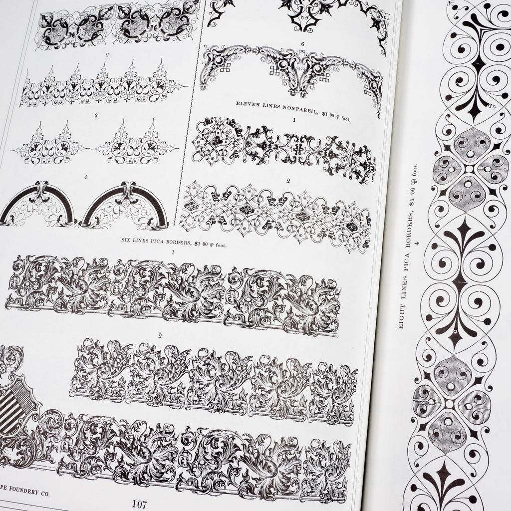 Cincinnati Type Foundry Specimen Book Hamilton Wood Type Museum