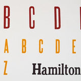 Hamilton Wood Type & Printing Museum Specimen