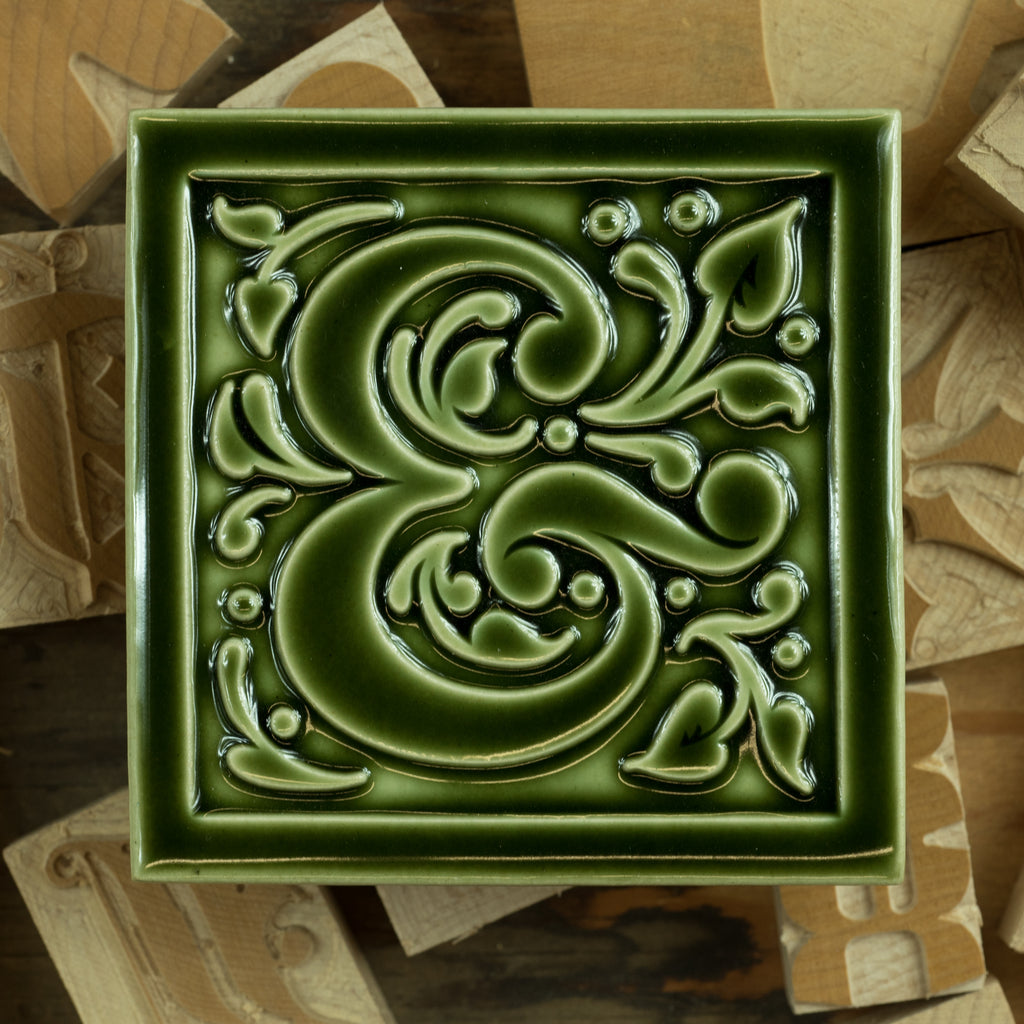 Ampersand Ceramic Tiles Hamilton Wood Type Museum
