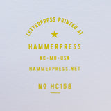 SOLD OUT Hammerpress Holiday Cards