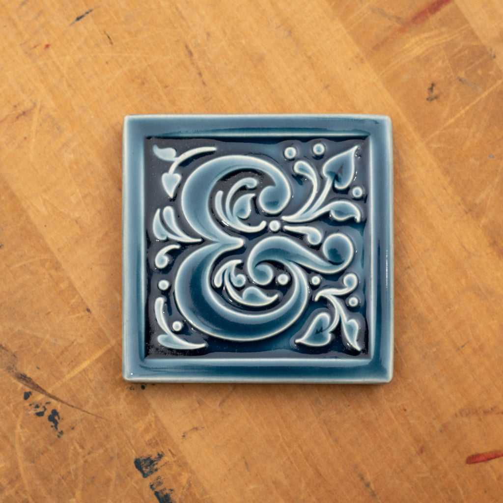 Ampersand Ceramic Tiles Hamilton Wood Type Museum
