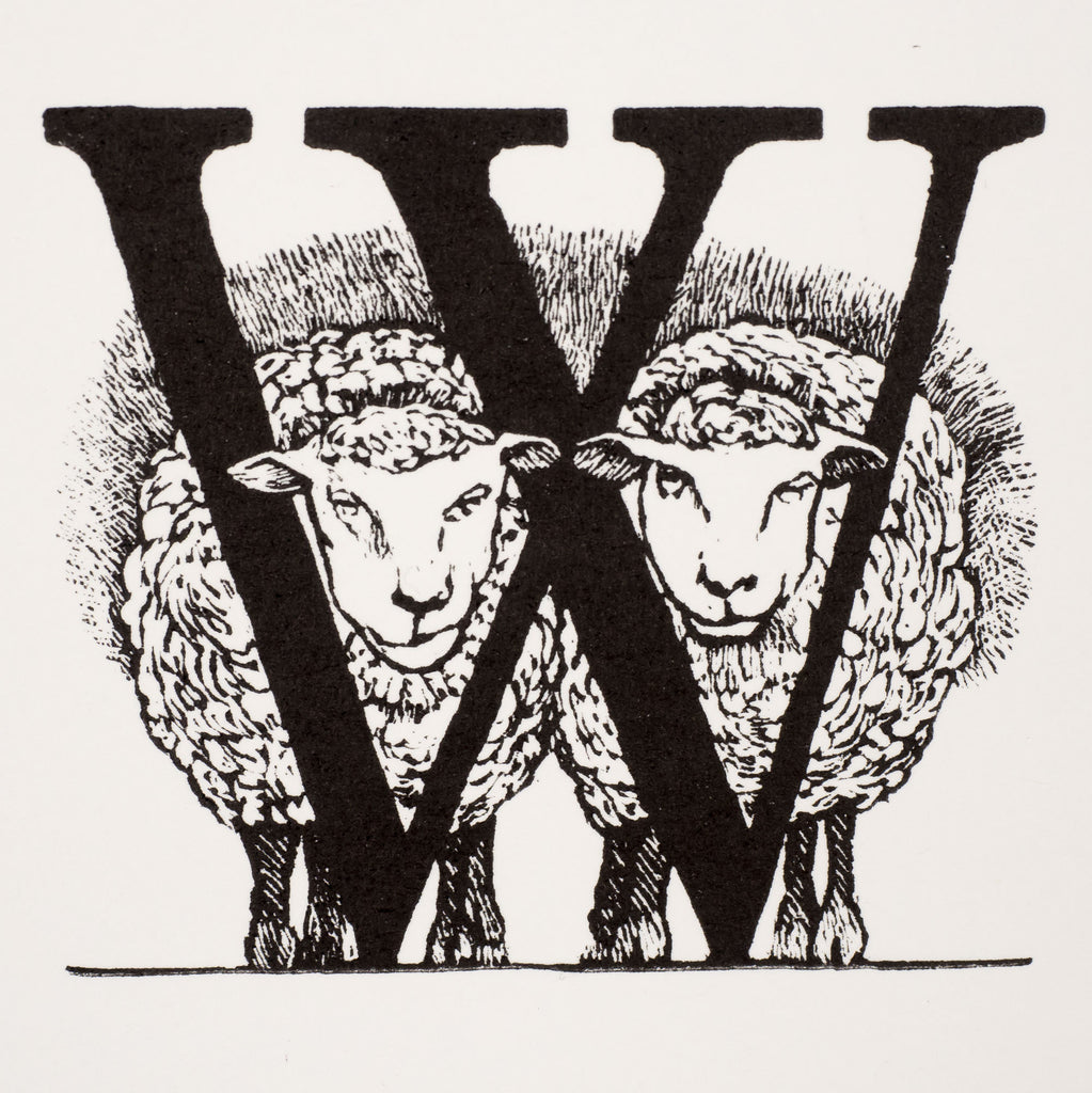 Original Print: Wood Engravers' Network Large Alphabet – Hamilton Wood ...