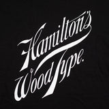 Hamilton's Wood Type T-Shirt