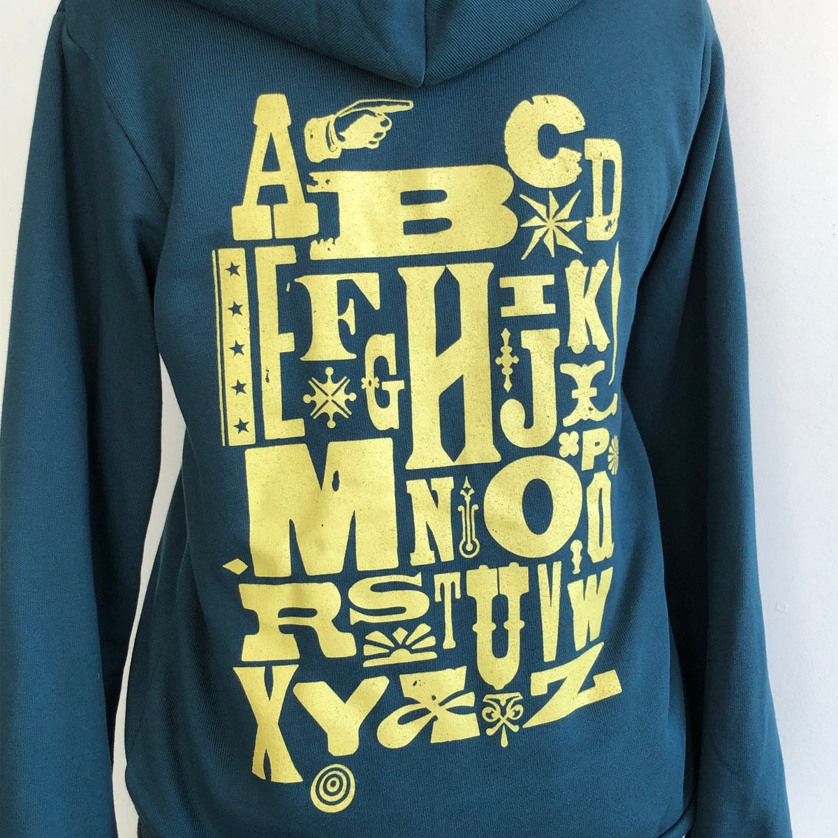 Sorts ZipUp Hoodie Hamilton Wood Type Museum