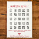 Original Print: Initial Impressions Renaissance Capitals