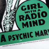 Historic Restrike: Believe it or Not - Girl with a Radio Mind