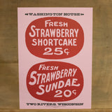 Historic Restrike: Strawberry Shortcake/Sundae